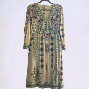 Hale Bob long sleeve dress in size large